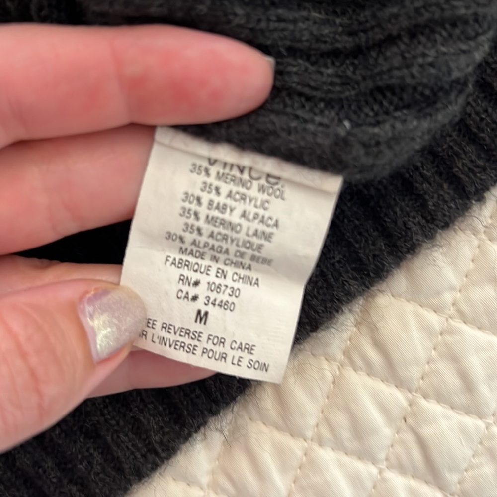 Vince Button Down Versatile Sweater Cardigan, Siz… - image 6